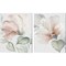 Neutral Hibiscus by Lanie Loreth 12" x 15" Canvas Wall Art (Set of 2)